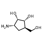 CAS#: 780705-82-0， (1R,2S,3S,5R)-3-Amino-5-(hydroxymethyl)-1,2-cyclopentanediol