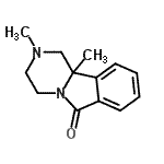 CAS#: 780706-90-3， 2,10b-Dimethyl-1,3,4,10b-tetrahydropyrazino[2,1-a]isoindol-6(2H)-one