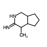 CAS#: 780734-82-9， 4-Methyl-4,4a,5,6,7,7a-hexahydro-1H-cyclopenta[c]pyridin-3-amine