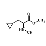 CAS#: 780737-04-4， Methyl 3-cyclopropyl-N-methyl-L-alaninate