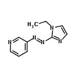 CAS#: 780761-64-0， 3-[(E)-(1-Ethyl-1H-imidazol-2-yl)diazenyl]pyridine