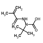 CAS#: 780781-39-7， 2-Methacryloyl-1-(2-methyl-2-propanyl)hydrazinecarboxylic acid