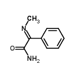 CAS#: 78139-41-0， (2E)-2-(Methylimino)-2-phenylacetamide