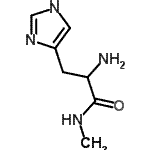 CAS#: 781559-44-2， 2-amino-3-(1H-imidazol-4-yl)-N-methyl-propanamide