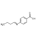 CAS#: 781658-42-2， 4-[(E)-Butylideneamino]benzoic acid