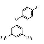 CAS#: 781673-70-9， 1-(4-Fluorophenoxy)-3,5-dimethylbenzene