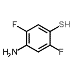 CAS#: 782413-10-9， 4-Amino-2,5-difluorobenzenethiol