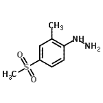 CAS 登录号：782436-54-8， [2-甲基-4-(甲基磺酰基)苯基]肼
