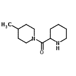 CAS#: 782449-57-4， (4-Methyl-1-piperidinyl)(2-piperidinyl)methanone