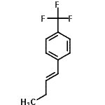 CAS#: 782462-84-4， 1-[(1E)-1-Buten-1-yl]-4-(trifluoromethyl)benzene