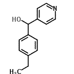 CAS#: 782504-43-2， (4-Ethylphenyl)(4-pyridinyl)methanol