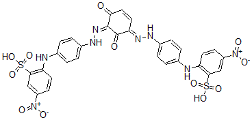 CAS#: 78265-88-0， 5-Nitro-2-[[4-[(2E)-2-[(5E)-5-[[4-[(4-Nitro-2-Sulfophenyl)Amino]Phenyl]Hydrazinylidene]-2,6-Dioxo-1-Cyclohex-3-Enylidene]Hydrazinyl]Phenyl]Amino]Benzenesulfonic Acid