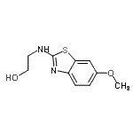 CAS#: 78290-86-5， 2-[(6-Methoxy-1,3-benzothiazol-2-yl)amino]ethanol