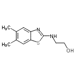 CAS#: 78290-92-3， 2-[(5,6-Dimethyl-1,3-benzothiazol-2-yl)amino]ethanol