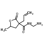 CAS#: 783243-87-8， 3-Allyl-N-(aminomethyl)-5-methyl-2-oxotetrahydro-3-furancarboxamide