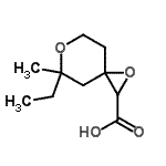 CAS#: 783244-64-4， 5-Ethyl-5-methyl-1,6-dioxaspiro[2.5]octane-2-carboxylic acid