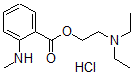 CAS#: 78325-32-3， 2-Diethylaminoethyl 2-Methylaminobenzoate Hydrochloride