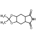 CAS#: 783326-11-4， 2,2-Dimethyltetrahydro-3aH-[1,3]dioxolo[4,5-f]isoindole-5,7(4H,6H)-dione