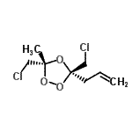 CAS#: 783340-76-1， (3R,5R)-3-Allyl-3,5-bis(chloromethyl)-5-methyl-1,2,4-trioxolane