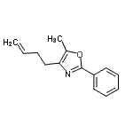 CAS#: 784149-80-0， 4-(3-Buten-1-yl)-5-methyl-2-phenyl-1,3-oxazole