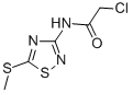 CAS 登录号：78429-98-8， 2-氯-N-(5-甲硫基-1,2,4-噻二唑-3-基)乙酰胺