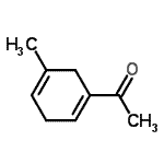 CAS#: 78523-45-2， 1-(5-Methyl-1,4-cyclohexadien-1-yl)ethanone