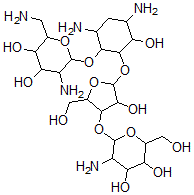 CAS#: 78524-73-9， 5-Amino-2-(Aminomethyl)-6-[4,6-Diamino-2-[4-[3-Amino-4,5-Dihydroxy-6-(Hydroxymethyl)Oxan-2-Yl]Oxy-3-Hydroxy-5-(Hydroxymethyl)Oxolan-2-Yl]Oxy-3-Hydroxycyclohexyl]Oxyoxane-3,4-Diol