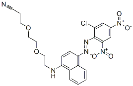 CAS#: 78527-62-5， 3-[2-[2-[[4-(2-Chloro-4,6-Dinitrophenyl)Diazenylnaphthalen-1-Yl]Amino]Ethoxy]Ethoxy]Propanenitrile