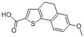 structure of CAS# 78554-65-1, 7-Methoxy-4,5-Dihydrobenzo[g][1]Benzothiophene-2-Carboxylate;7-Methoxy-4,5-Dihydrobenzo[G]Benzothiophene-2-Carboxylate;Zinc03887912