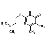 CAS#: 785714-85-4， 2-{[2-(Dimethylamino)ethyl]sulfanyl}-5,6-dimethyl-4(1H)-pyrimidinone