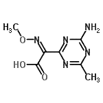 CAS#: 785734-78-3， (2Z)-(4-Amino-6-methyl-1,3,5-triazin-2-yl)(methoxyimino)acetic acid