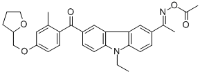 CAS#: 785779-13-7， 1-9-Ethyl-6-2-Methyl-4-(Tetrahydro-2-Furanyl)Methoxybenzoyl-9H-Carbazol-3-Yl-1-(O-Acetyloxime)Ethanone