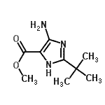 CAS#: 785806-33-9， Methyl 4-amino-2-(2-methyl-2-propanyl)-1H-imidazole-5-carboxylate