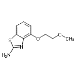 CAS#: 78584-07-3， 4-(2-Methoxyethoxy)-1,3-benzothiazol-2-amine