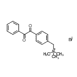 CAS#: 78697-23-1， N,N,N-Trimethyl{4-[oxo(phenyl)acetyl]phenyl}methanaminium bromide