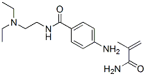 CAS#: 78723-47-4， N-[2-(Diethylamino)Ethyl]-4-[(2-Methyl-1-Oxo-2-Propen-1-Yl)Amino]-Benzamide