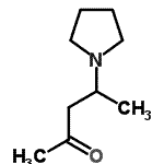 CAS 登录号：787487-47-2， 4-(1-吡咯烷基)-2-戊酮