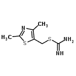 CAS#: 787505-39-9， (2,4-Dimethyl-1,3-thiazol-5-yl)methyl carbamimidothioate