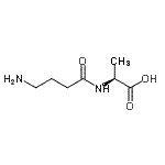 CAS#: 787510-60-5， N-(4-Aminobutanoyl)-L-alanine