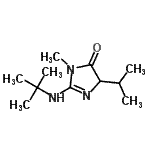 CAS#: 787541-53-1， 5-Isopropyl-3-methyl-2-[(2-methyl-2-propanyl)amino]-3,5-dihydro-4H-imidazol-4-one