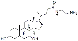 CAS#: 78793-10-9， (4R)-N-(2-Aminoethyl)-4-[(3R,5S,7R,8R,9S,10S,13R,14S,17S)-3,7-Dihydroxy-10,13-Dimethyl-2,3,4,5,6,7,8,9,11,12,14,15,16,17-Tetradecahydro-1H-Cyclopenta[a]Phenanthren-17-Yl]Pentanamide