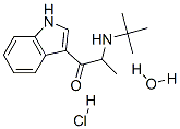 CAS#: 78907-15-0， 1-(1H-Indol-3-Yl)-2-(Tert-Butylamino)Propan-1-One Hydrate Hydrochloride