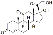 CAS#: 79-60-7， 9-Fluoro-17,21-Dihydroxy-Pregn-4-Ene-3,11,20-Trione