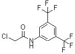 structure of CAS# 790-75-0, N-[3,5-Bis(Trifluoromethyl)Phenyl]-2-Chloro-Acetamide;N-[3,5-BIS(TRIFLUOROMETHYL)PHENYL]-2-CHLOROACETAMIDE;N1-[3,5-DI(TRIFLUOROMETHYL)PHENYL]-2-CHLOROACETAMIDE;N-(Chloroacetyl)-3,5-Bis(Trifluoromethyl)Aniline98%
