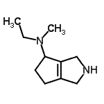 CAS#: 790179-90-7， N-Ethyl-N-methyl-1,2,3,4,5,6-hexahydrocyclopenta[c]pyrrol-4-amine
