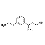 CAS#: 790227-18-8， 3-Amino-3-(3-ethoxyphenyl)-1-propanol