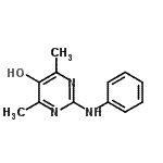 CAS#: 790293-36-6， 2-Anilino-4,6-dimethyl-5-pyrimidinol