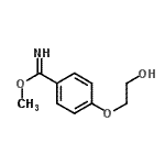 CAS#: 790602-34-5， Methyl 4-(2-hydroxyethoxy)benzenecarboximidate