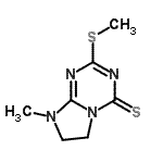 CAS#: 790619-44-2， 8-Methyl-2-(methylsulfanyl)-7,8-dihydroimidazo[1,2-a][1,3,5]triazine-4(6H)-thione