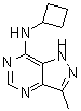 CAS#: 790666-34-1， N-Cyclobutyl-3-methyl-1H-pyrazolo[4,3-d]pyrimidin-7-amine